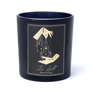 Manifestační svíčka Love Spell s růženínem 120 g